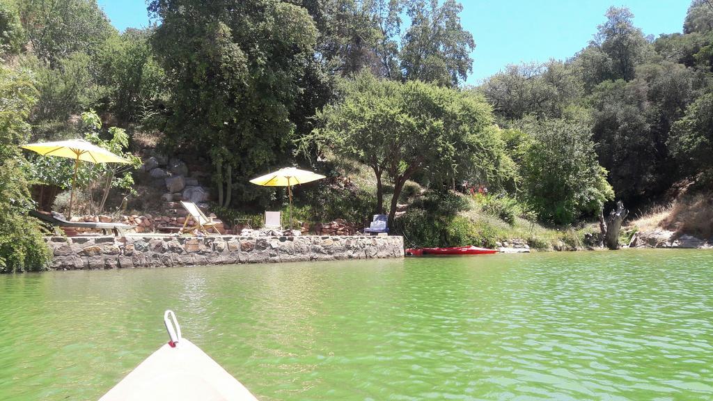 Cabana De Adobe En Lago Rapel Eksteriør bilde
