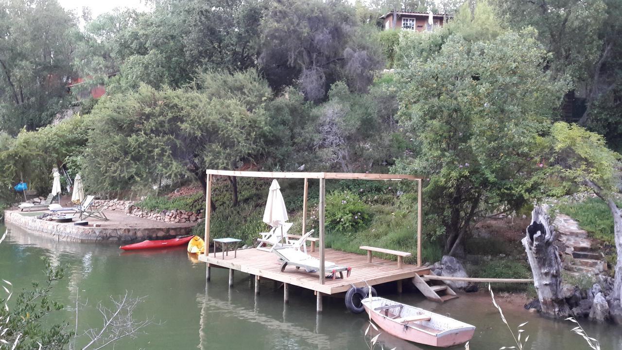Cabana De Adobe En Lago Rapel Eksteriør bilde